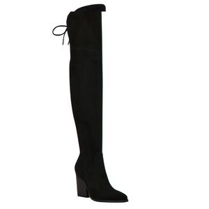 Marc Fisher Black Okun Over The Knee Boots - Size 8.5